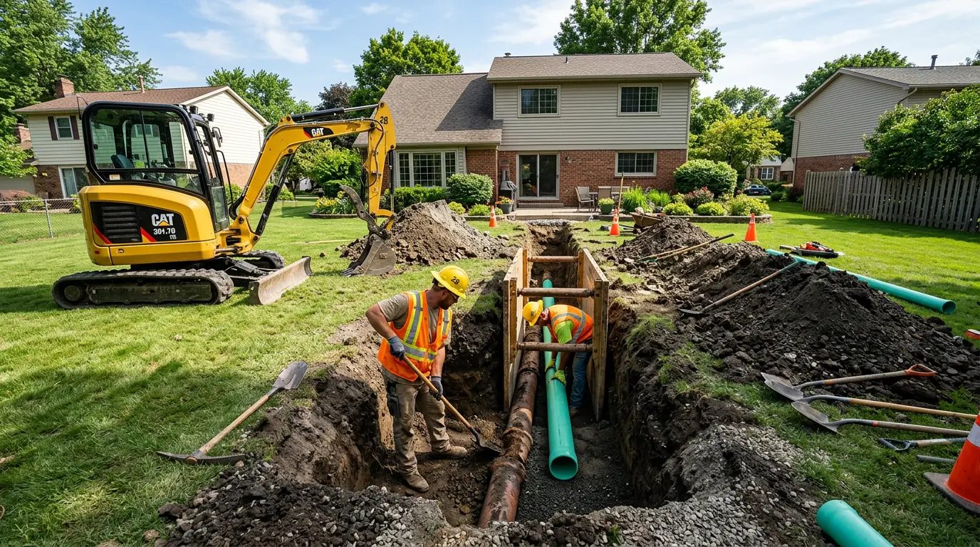 Sewer Line Repair in Chestnut Ridge, NY